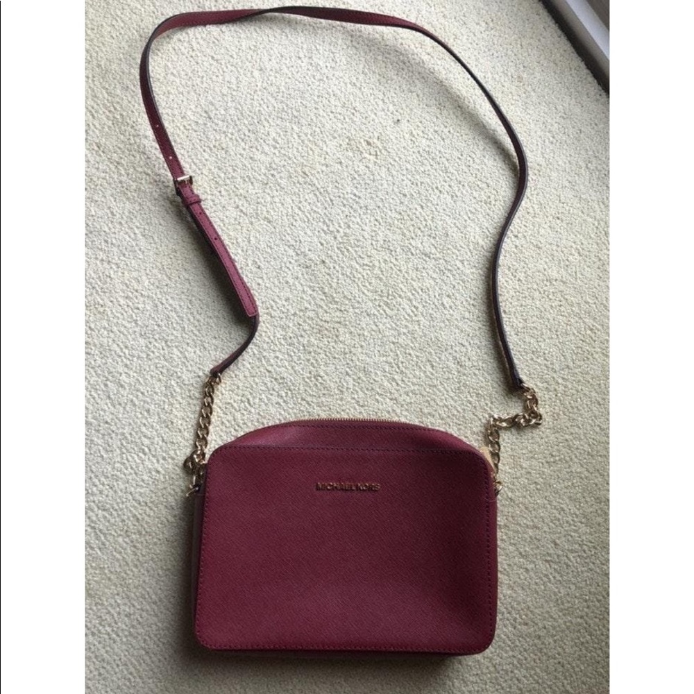 Michael Kors Red Crossbody Bag